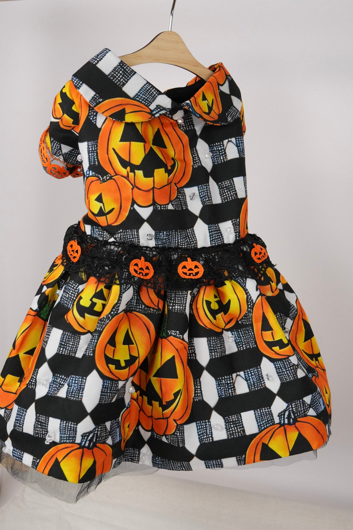 pumpkin queen pet costume
