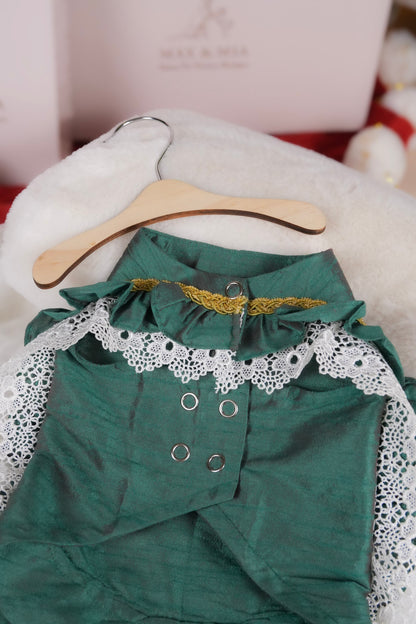 Emerald Grace dress for pets details