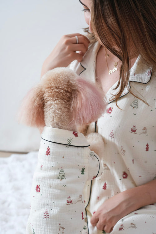 Matching Human & Pet PJ set