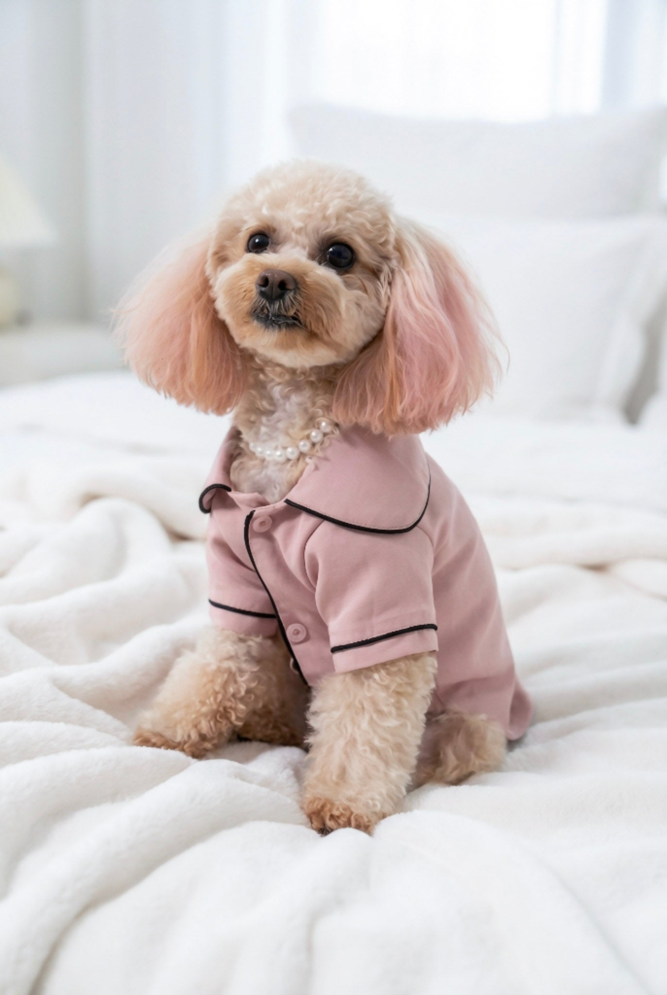 Pink dog-only PJ