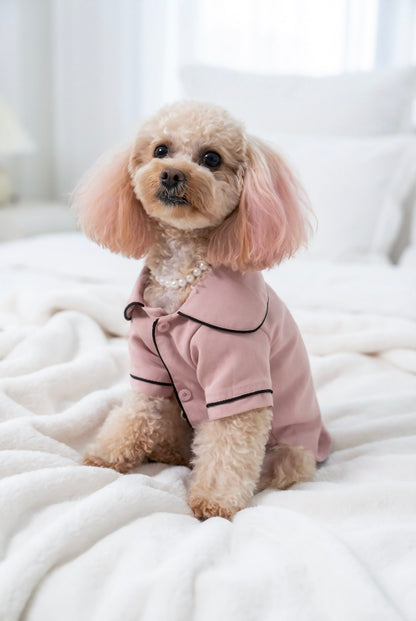 Pink dog-only PJ