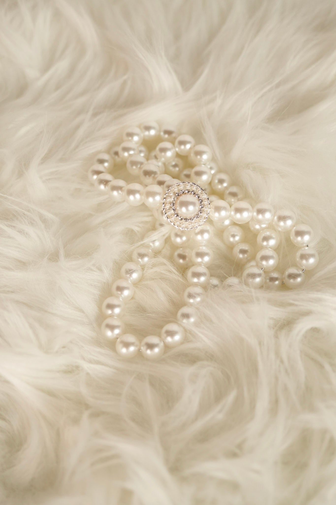 elegant pearl pet necklace pearl grace