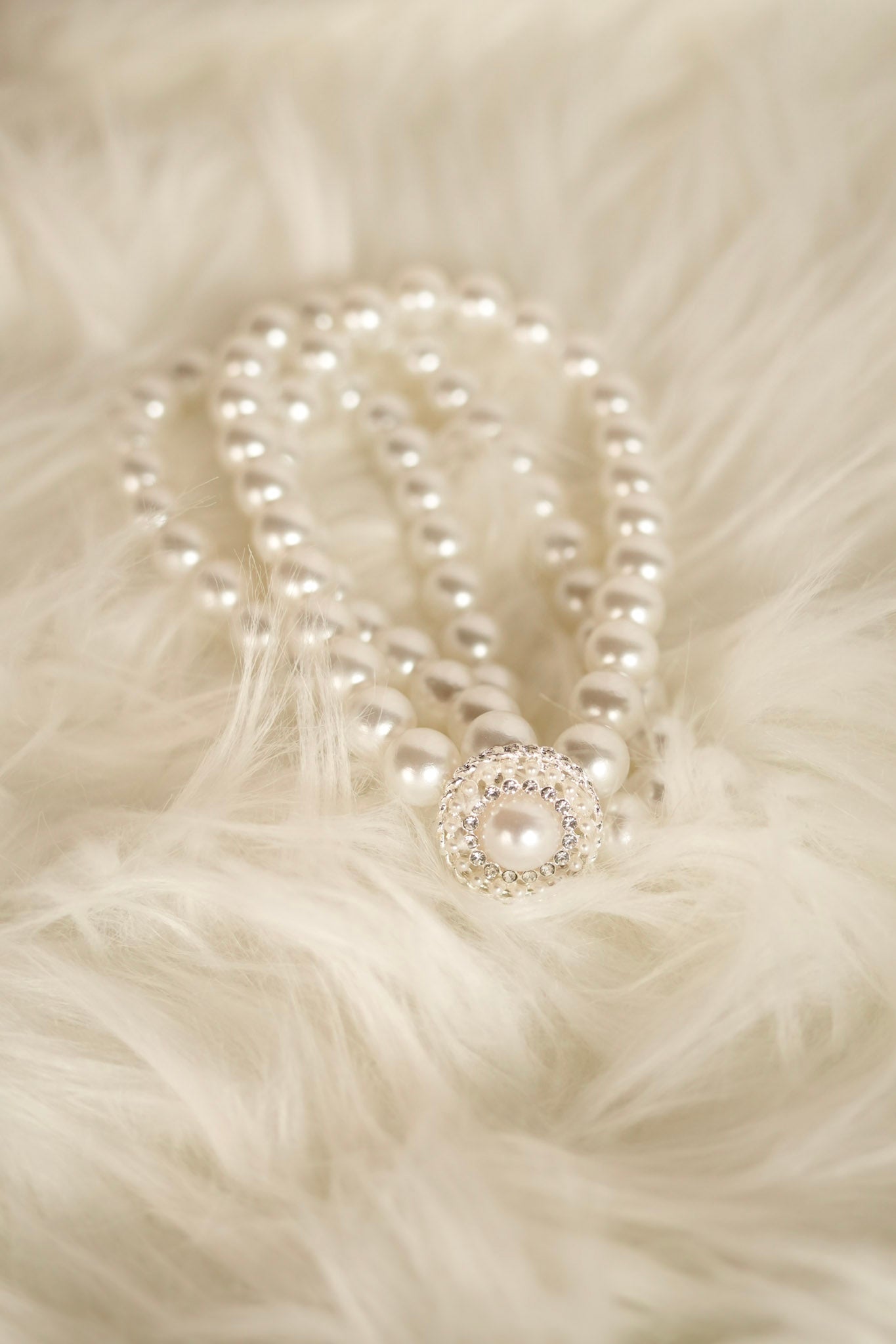 elegant pearl pet necklace pearl grace 